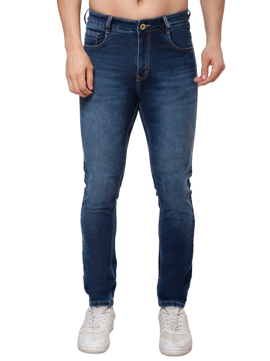 Men Blue Narrow Fit Denim