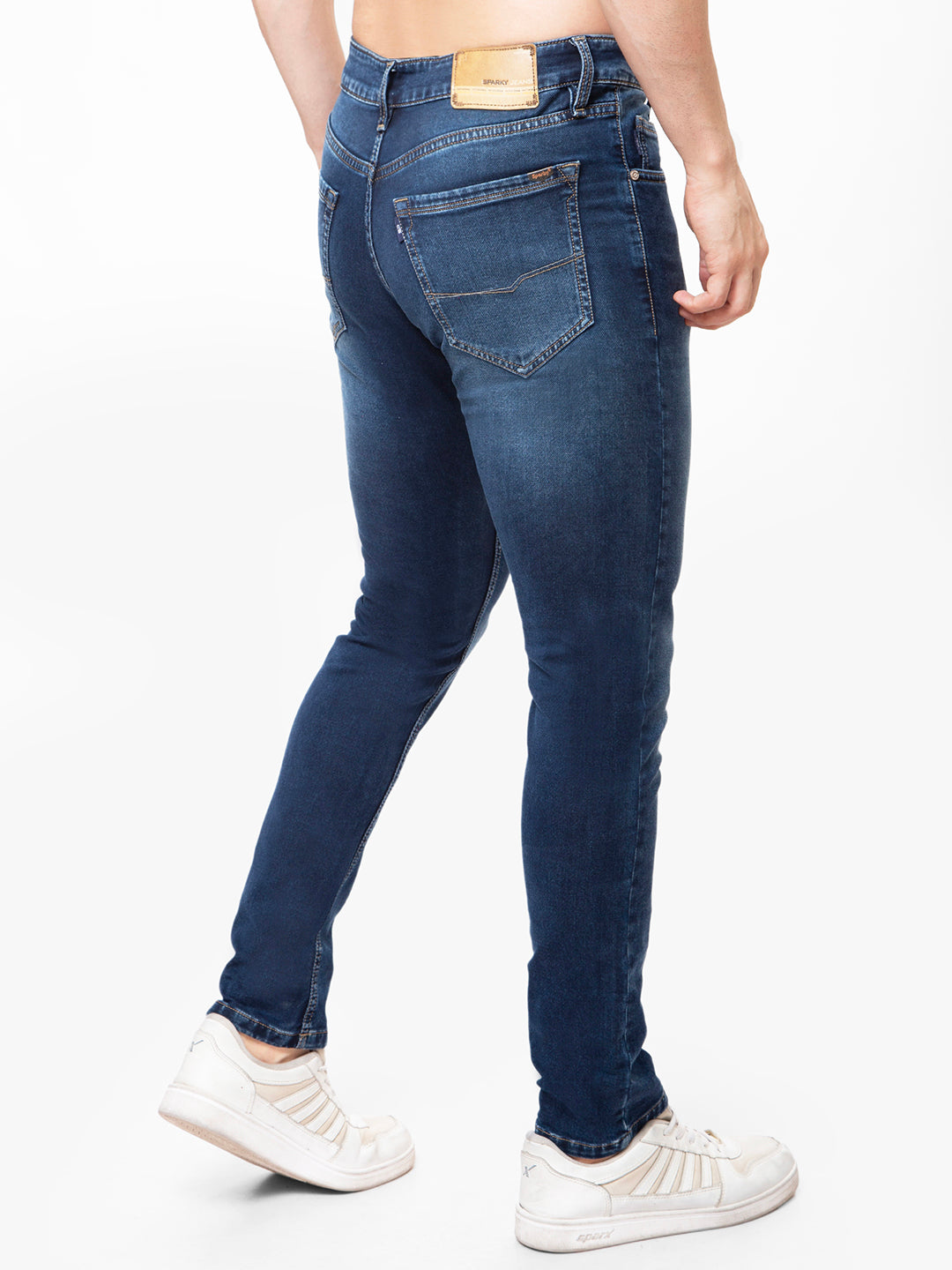 Men Blue Narrow Fit Denim