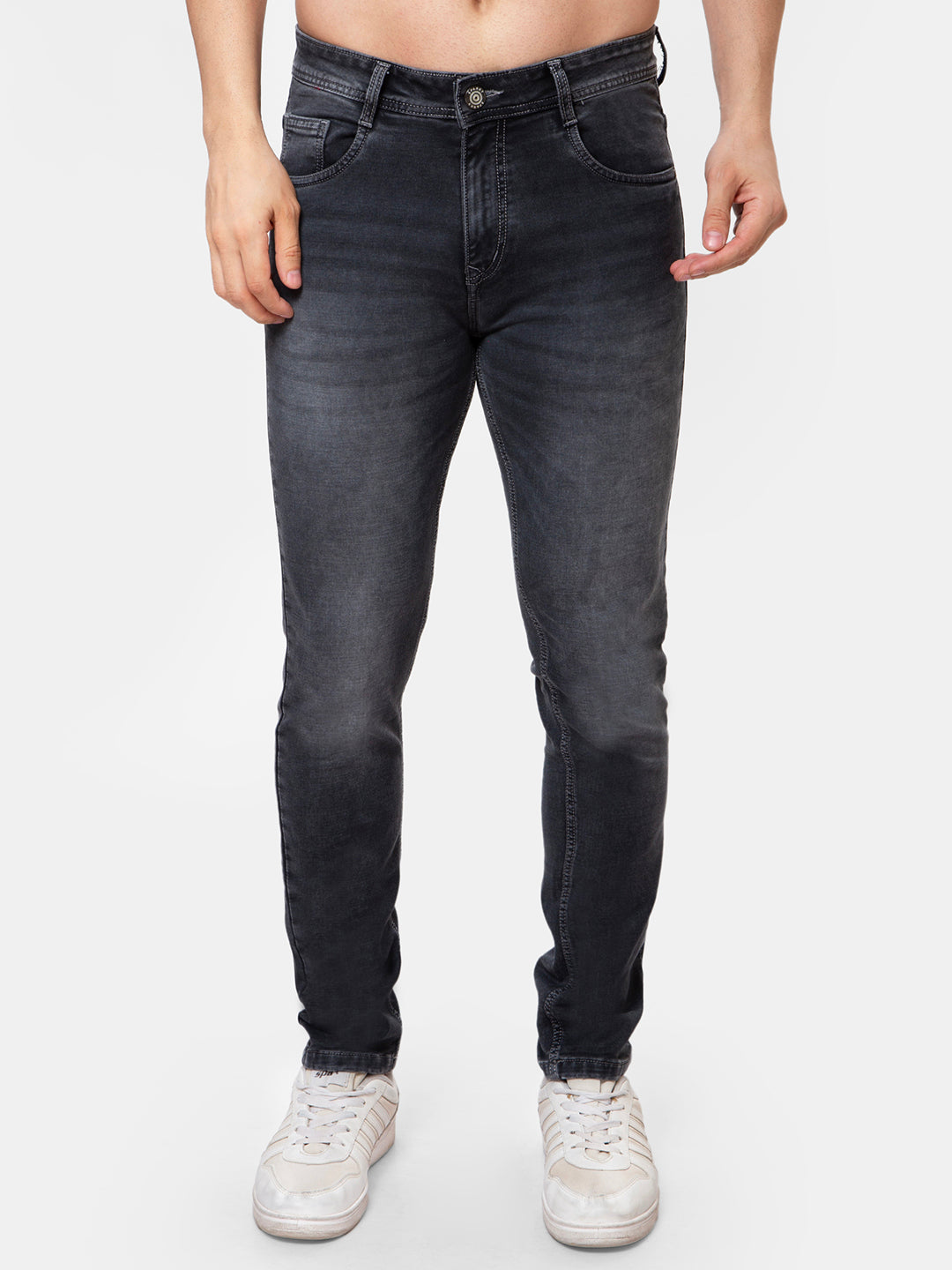Men Dark Blue Slim Fit Denim
