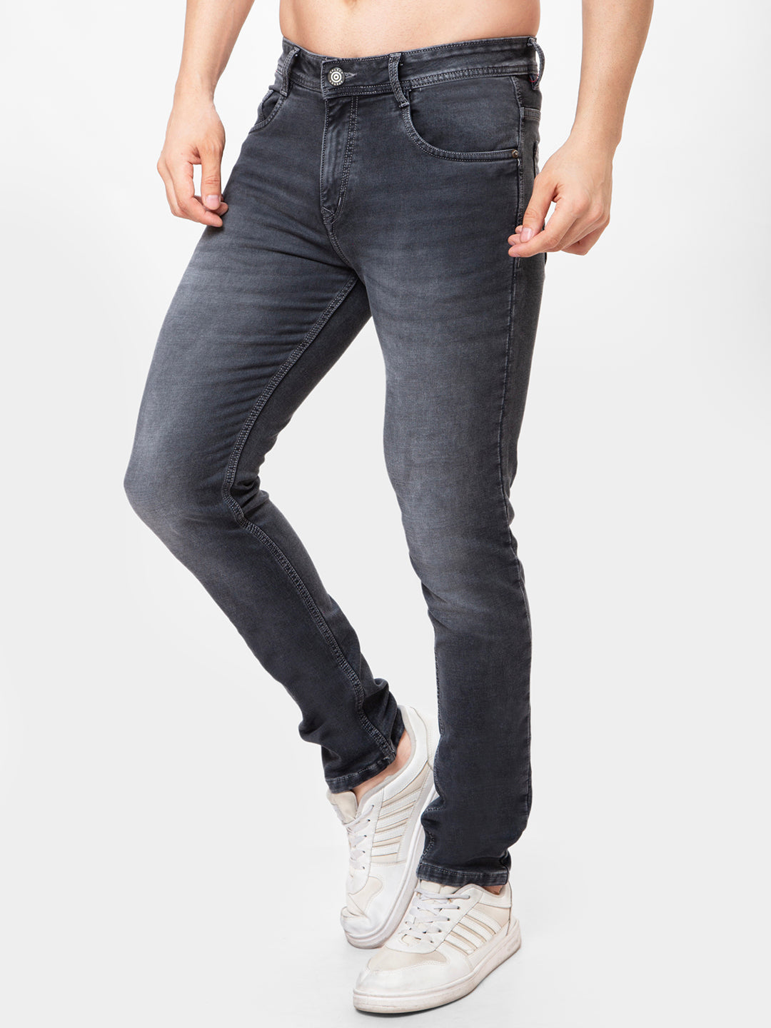 Men Dark Blue Slim Fit Denim