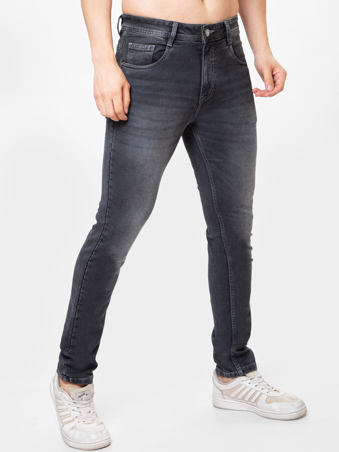 Men Dark Blue Slim Fit Denim