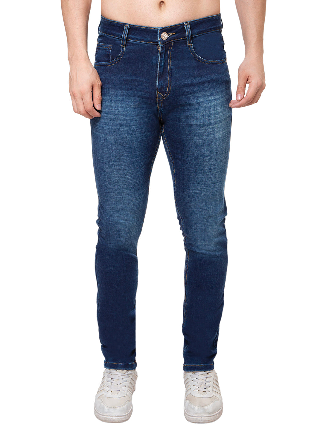 Men Blue Narrow Fit Denim