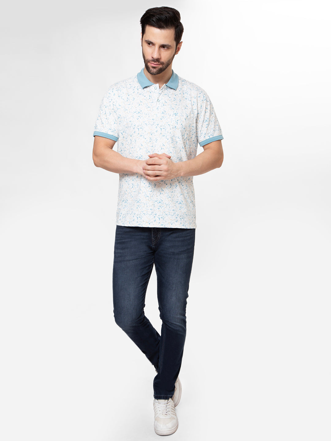 Men Blue Narrow Fit Denim