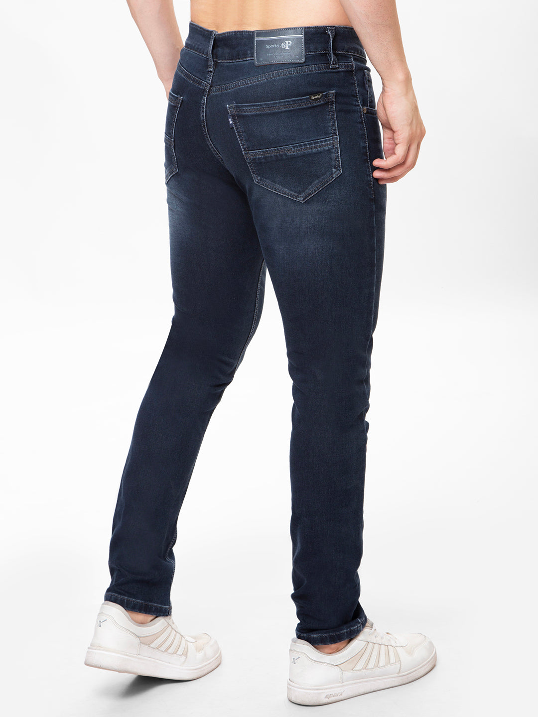 Men Blue Narrow Fit Denim