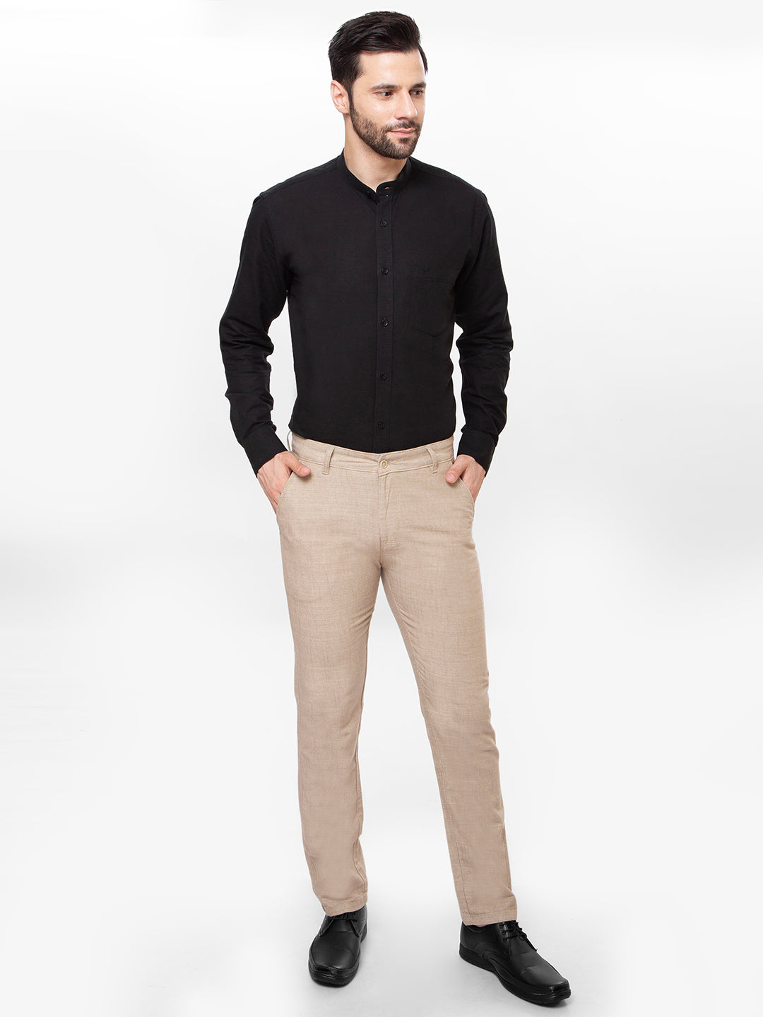 Men Fawn Slim Fit Non Denim