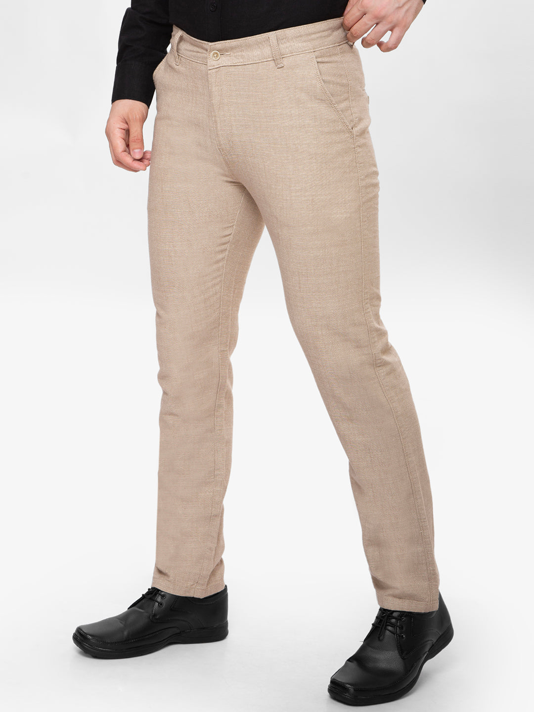 Men Fawn Slim Fit Non Denim
