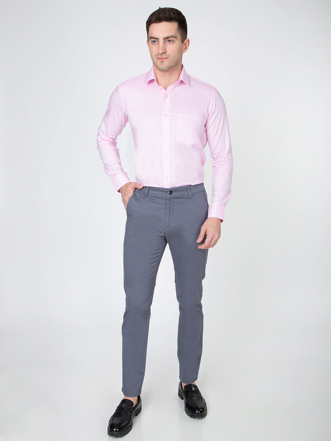 Men Orbit Pink Shirt