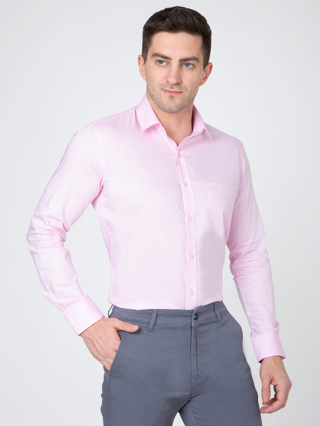 Men Orbit Pink Shirt
