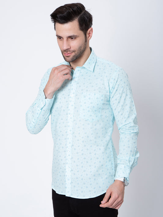 Mens Casual Printed Shirt