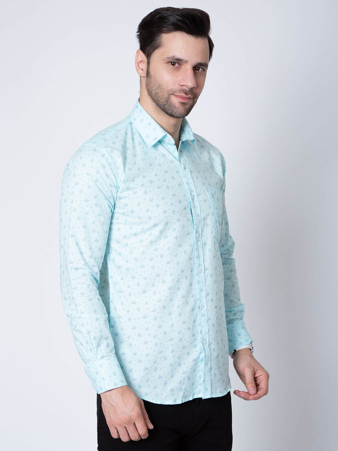 Mens Casual Printed Shirt