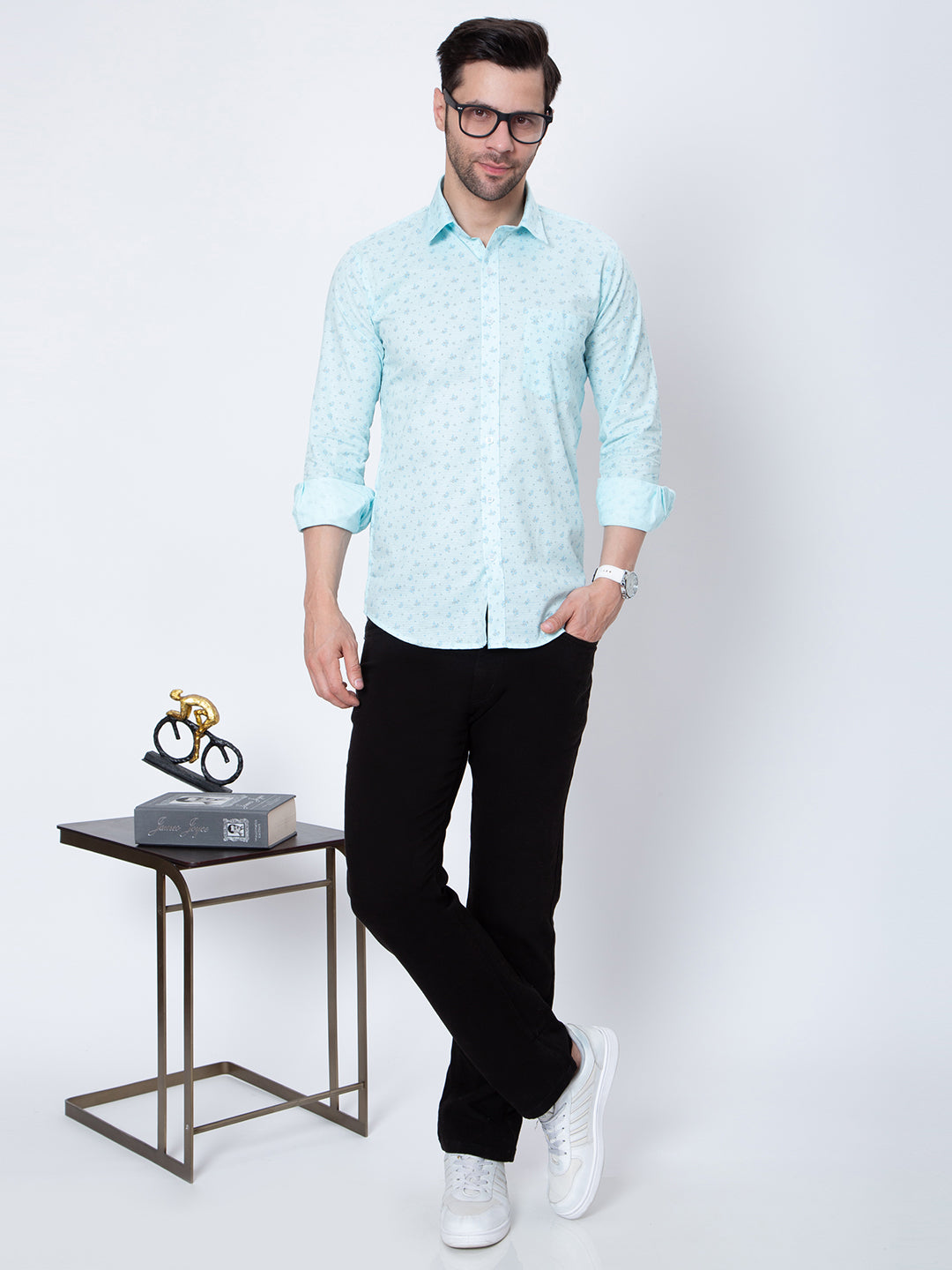Mens Casual Printed Shirt