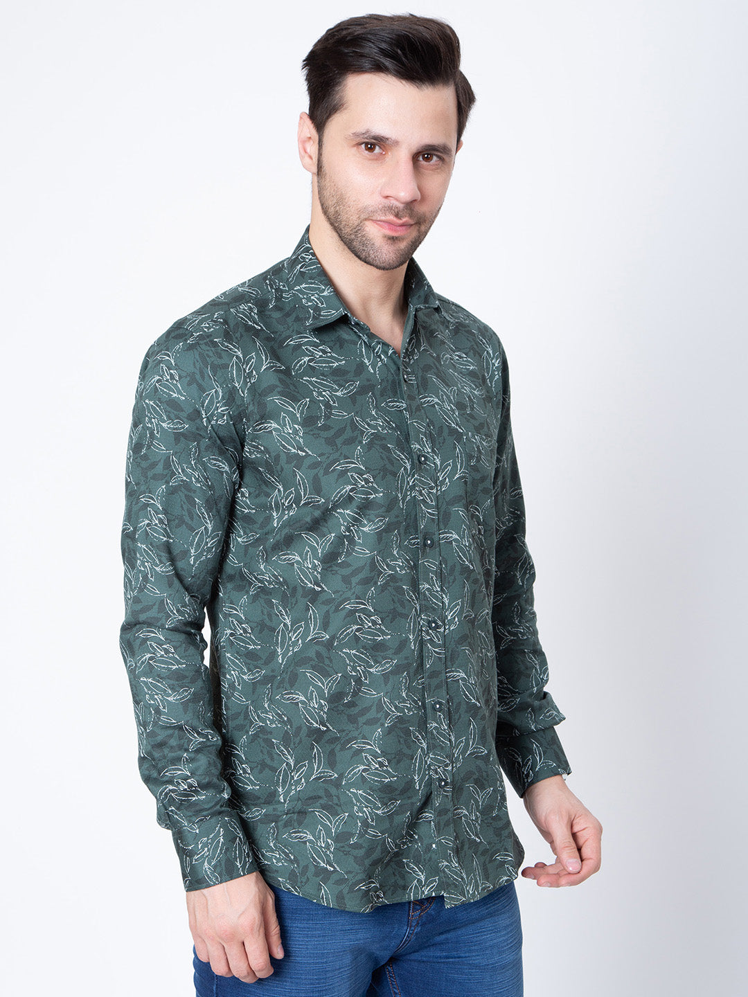 Mens Printed Casual Shirt