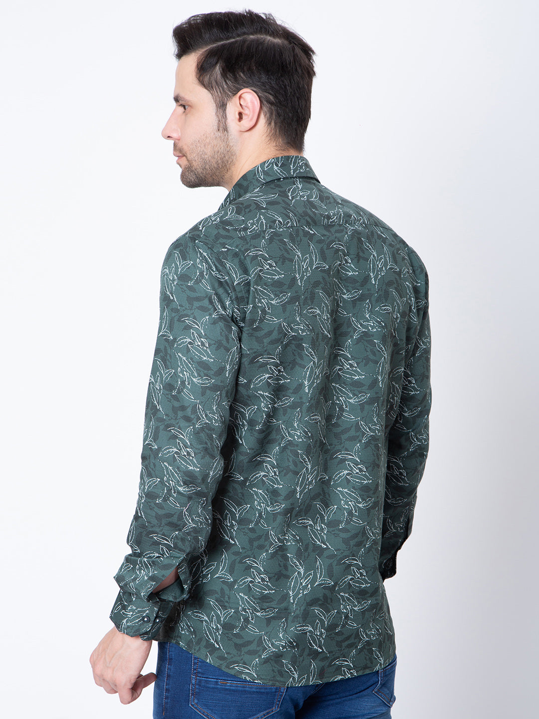 Mens Printed Casual Shirt