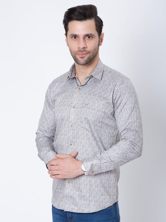 Mens Printed Casual Shirt