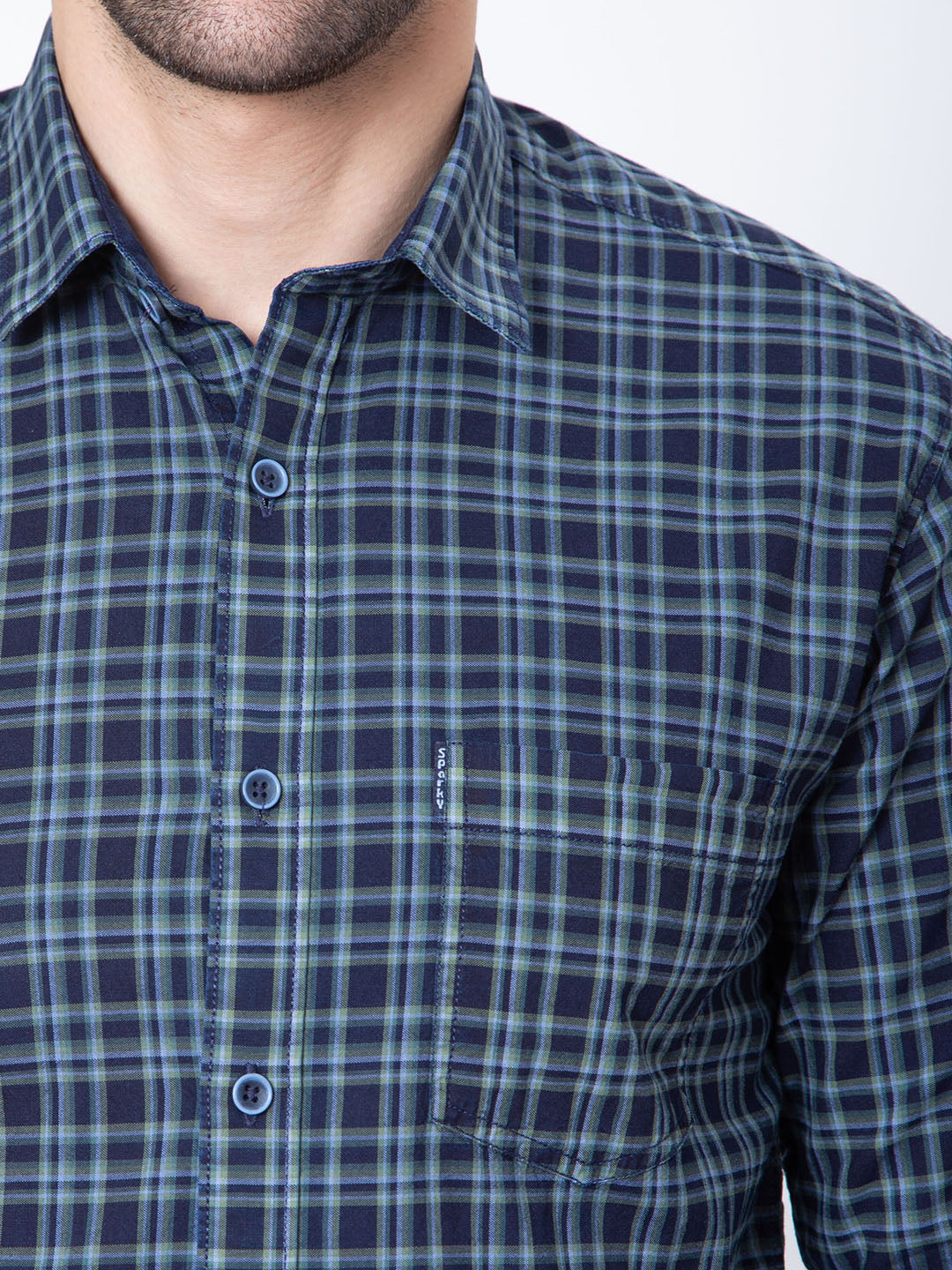 Mens  Regular Fit Check Shirt