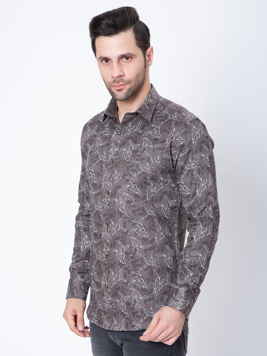 Mens Printed Casual Shirt