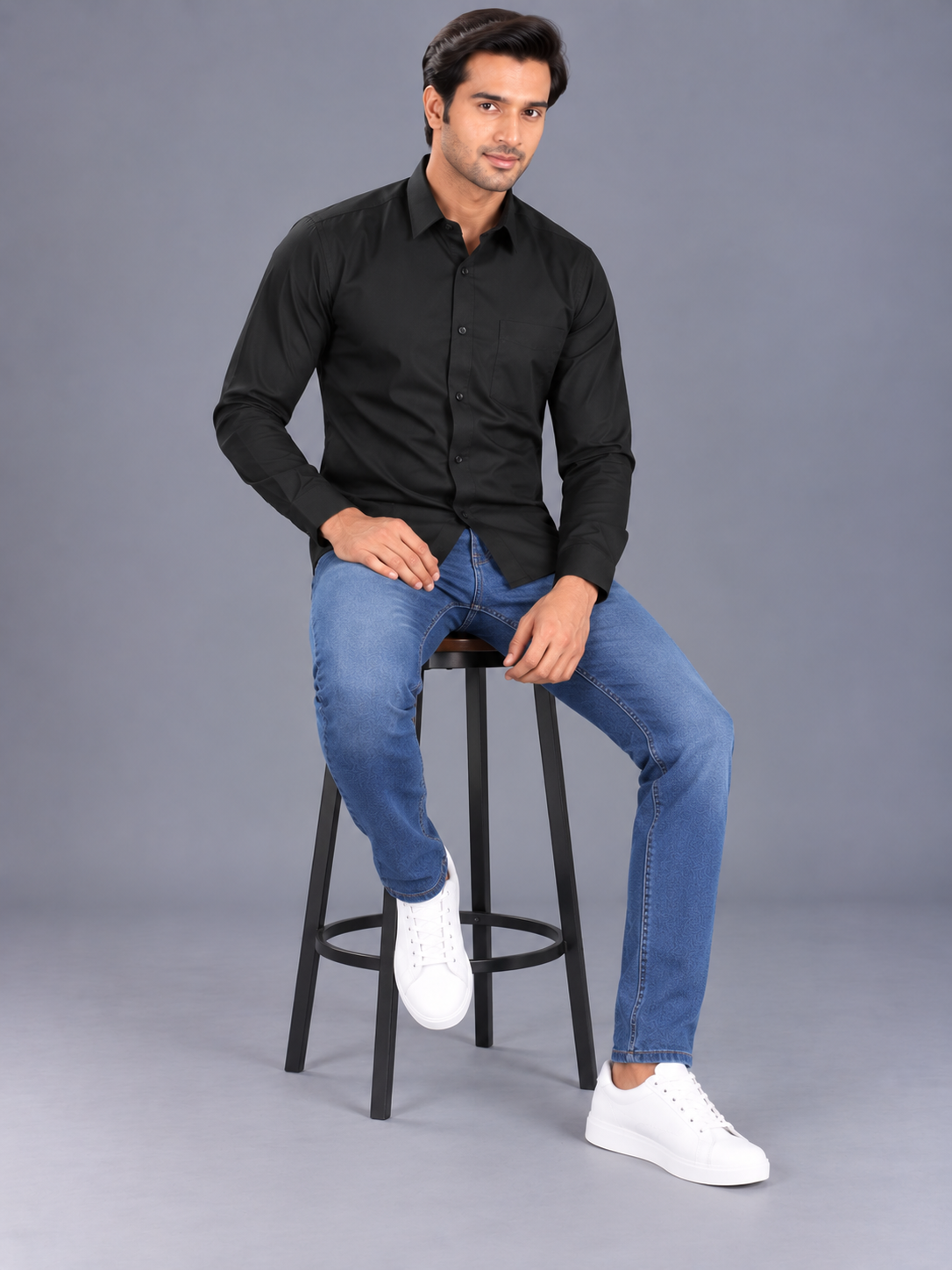 Men's Primium Black Shirt