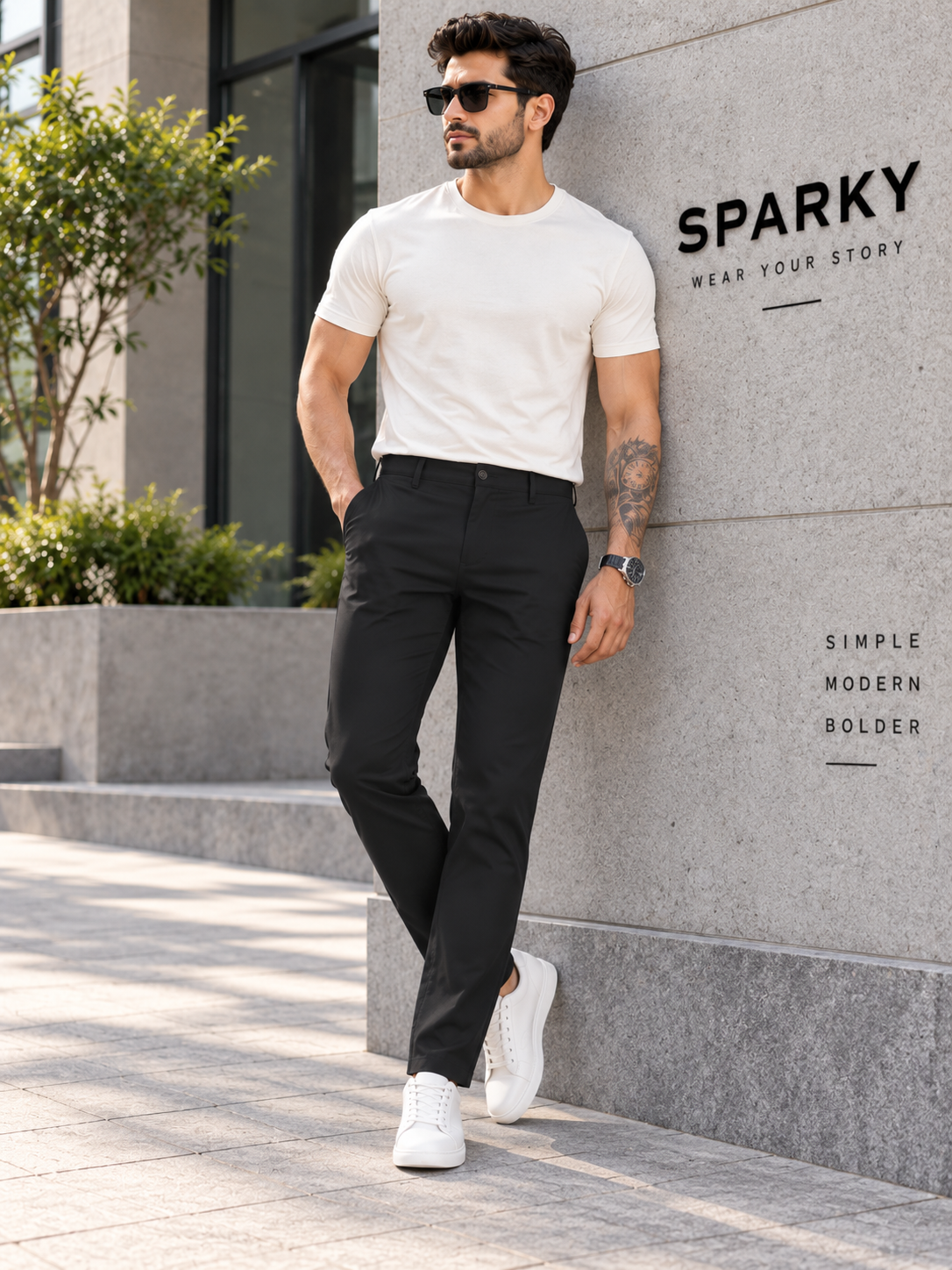 Men’s Premium Slim Fit Casual Trousers