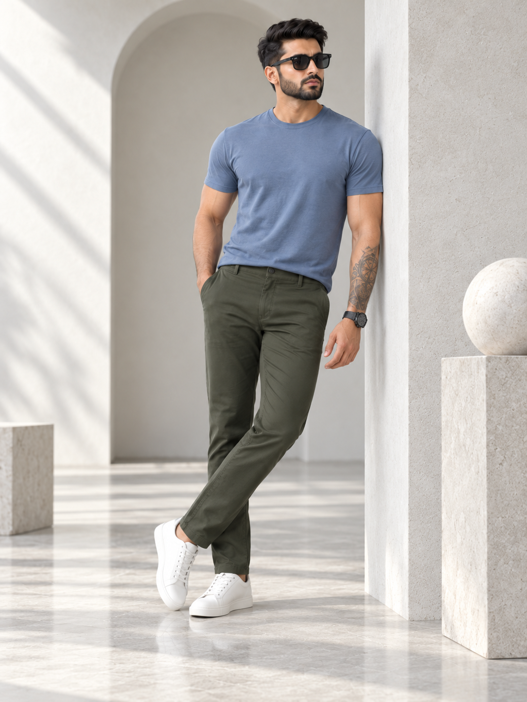 Men’s Premium Slim Fit Casual Trousers