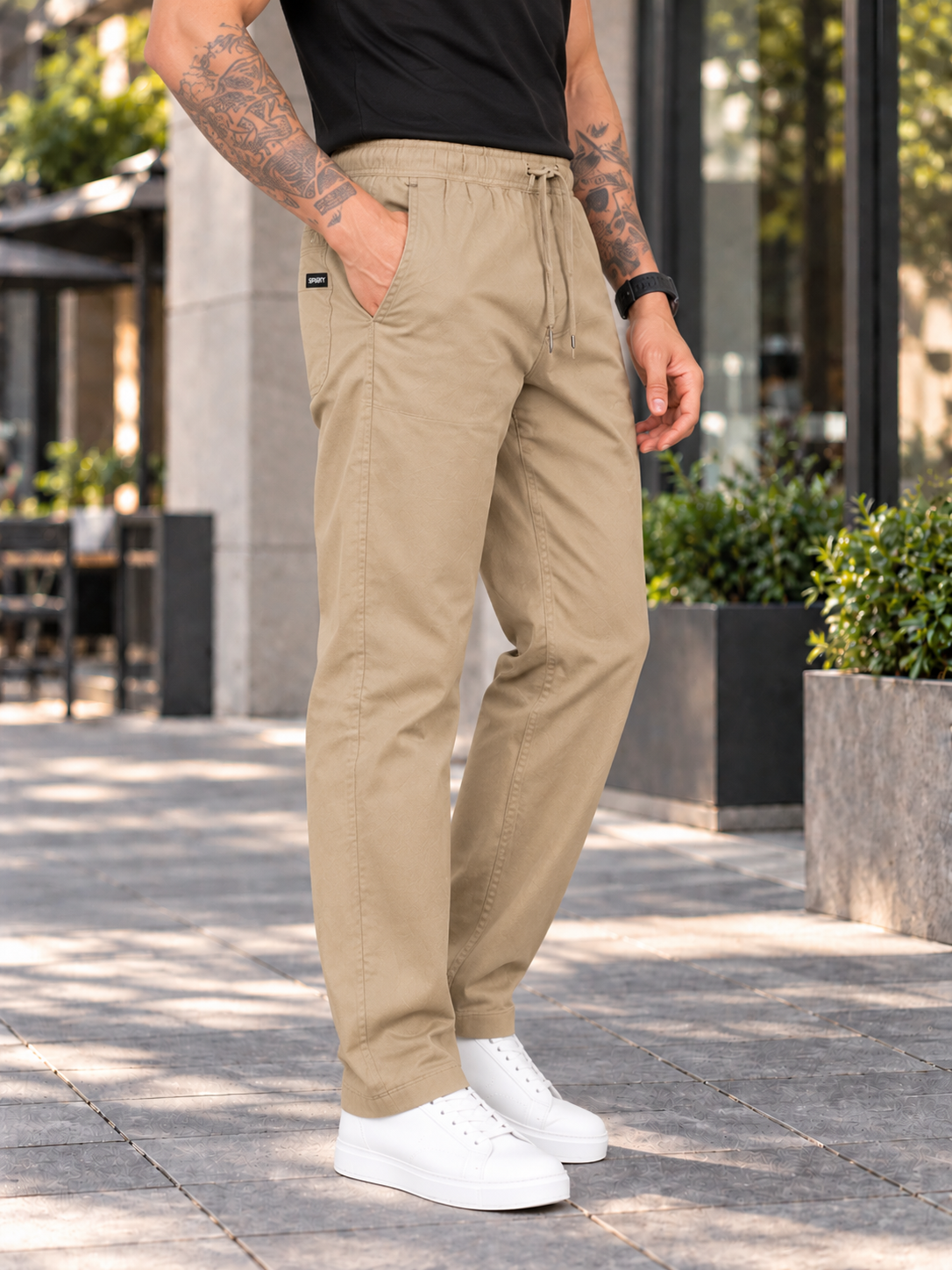 Men’s Premium Solid Casual Lower