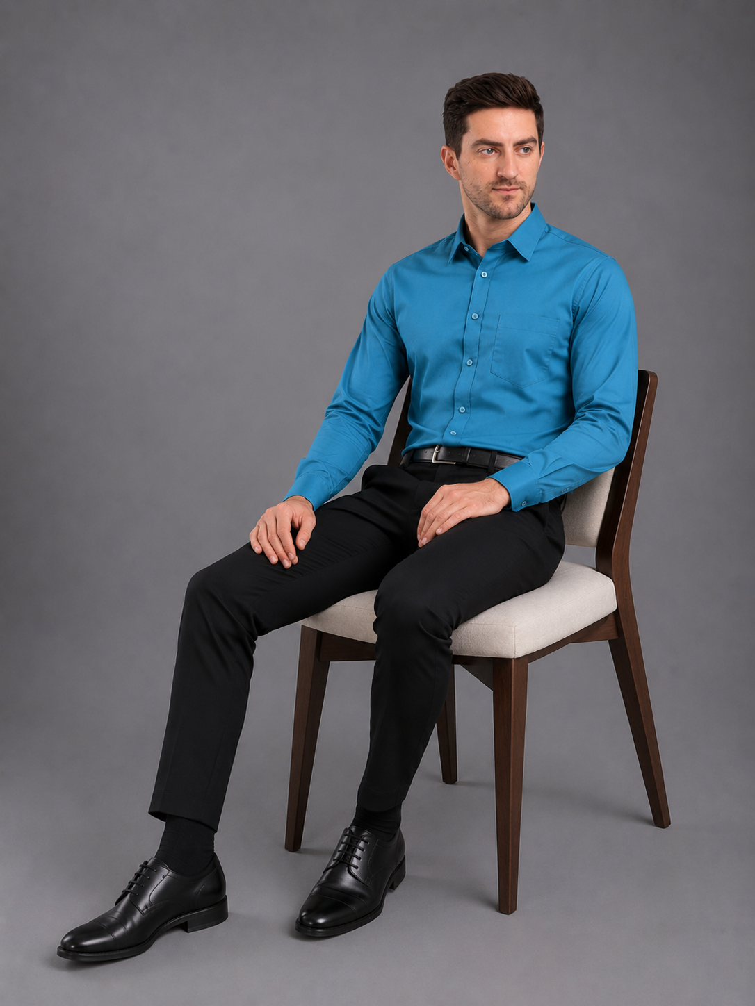 Men Full Sleeve Casual  Shirt