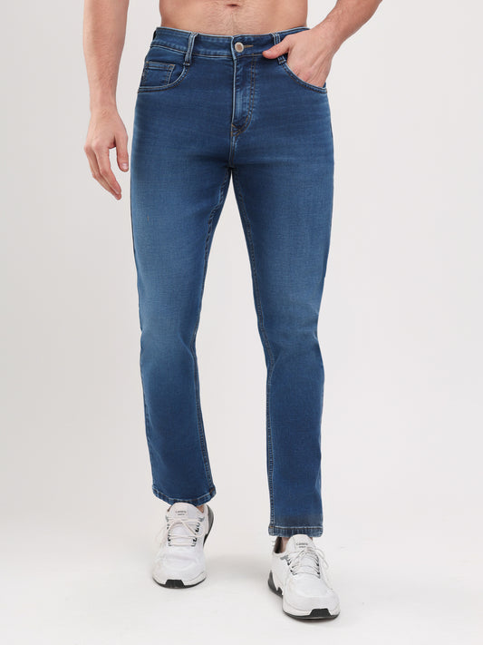 Men Blue Narrow Fit Denim