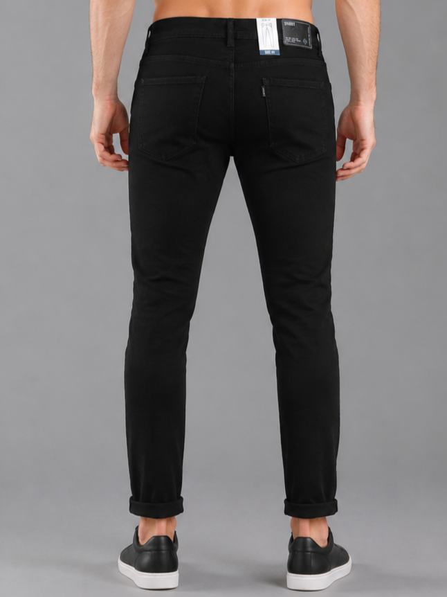 SPARKY Men | Stretch Comfort Fit | Black Jeans | Premium Casual Denim