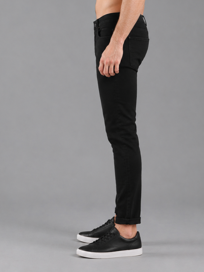 SPARKY Men | Stretch Comfort Fit | Black Jeans | Premium Casual Denim