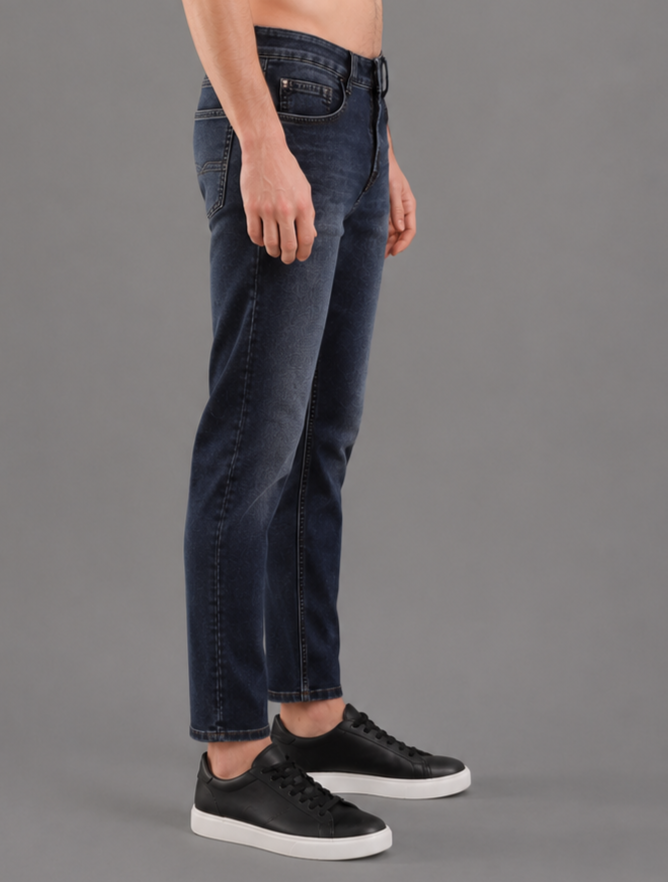 SPARKY Men | Stretch Comfort Fit | Dark Grey Jeans | Premium Casual Denim