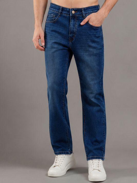 SPARKY Men | Stretch Comfort Fit | Light Blue Jeans | Premium Casual Denim
