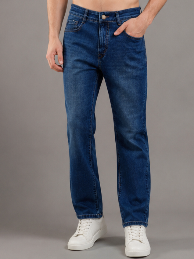 SPARKY Men | Stretch Comfort Fit | Light Blue Jeans | Premium Casual Denim
