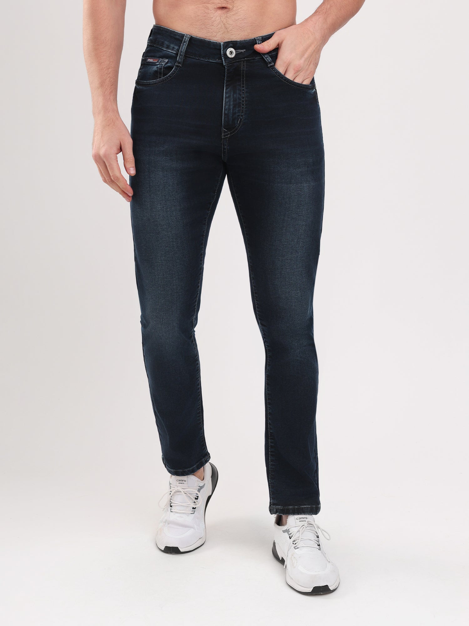 Men Blue Narrow Fit Denim