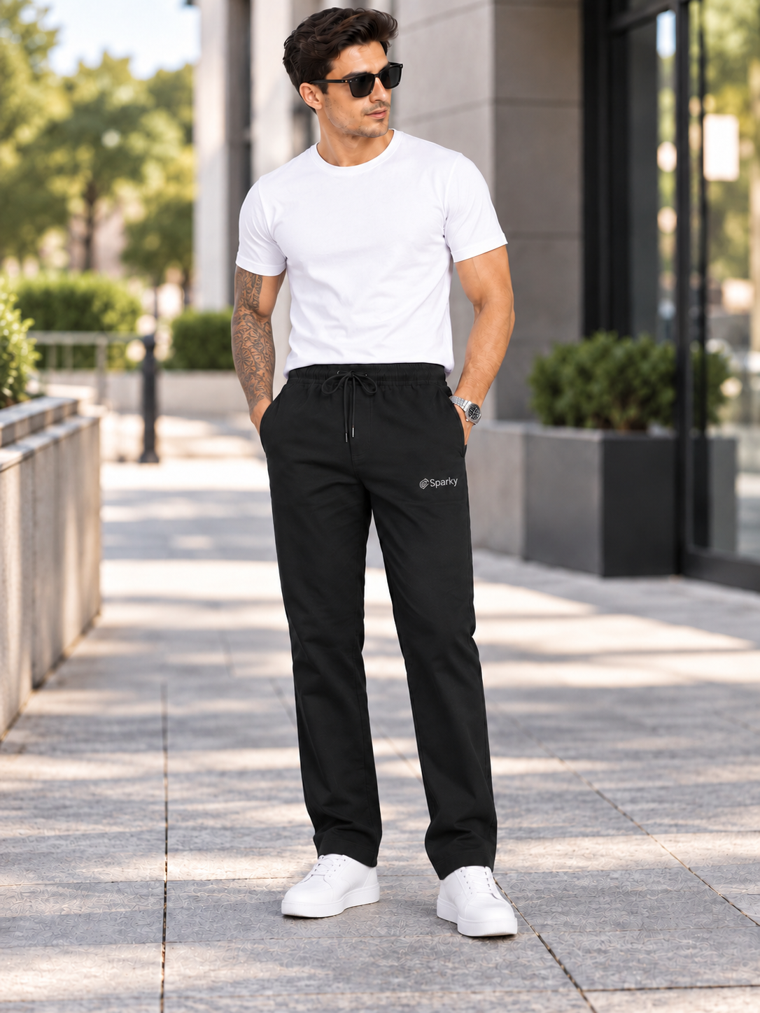 Men’s Premium Solid Casual Lower