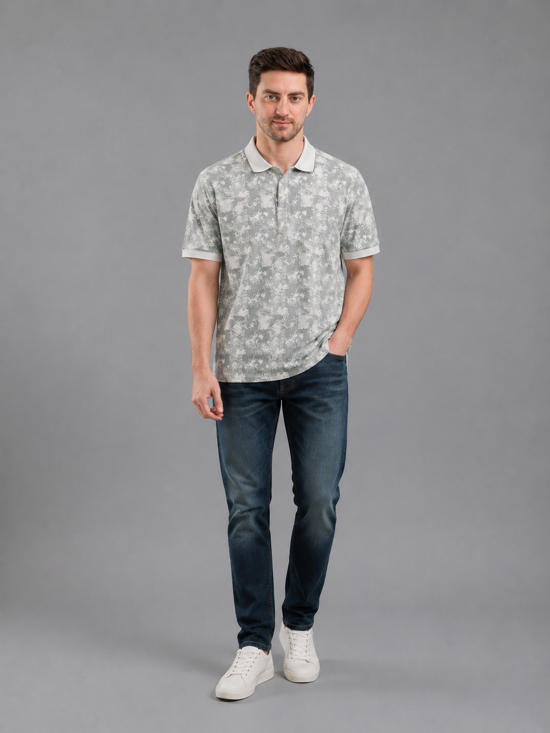 Men Solid Polo T-Shirt | Regular Fit | Cotton Blend | Half Sleeve Casual Wear