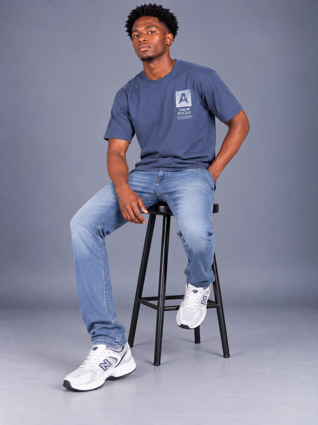 Men's Classic Straight Fit Denim Jeans | Comfortable Everyday Jeans