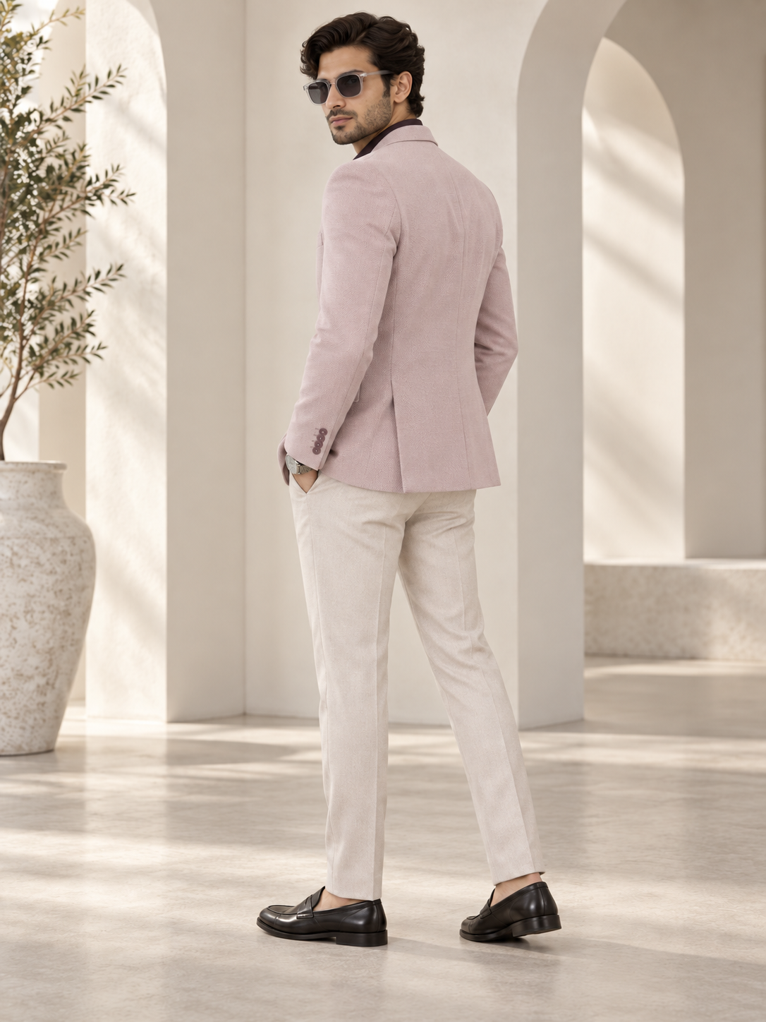Men’s Premium Stylish Blazer Classic Single-Breasted Blazer
