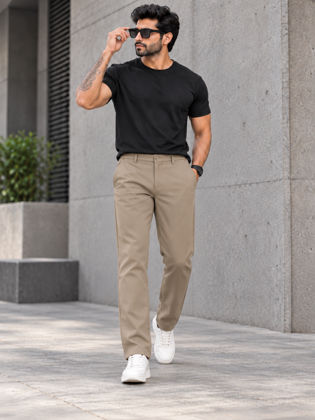 Men’s Premium Slim Fit Casual Trousers