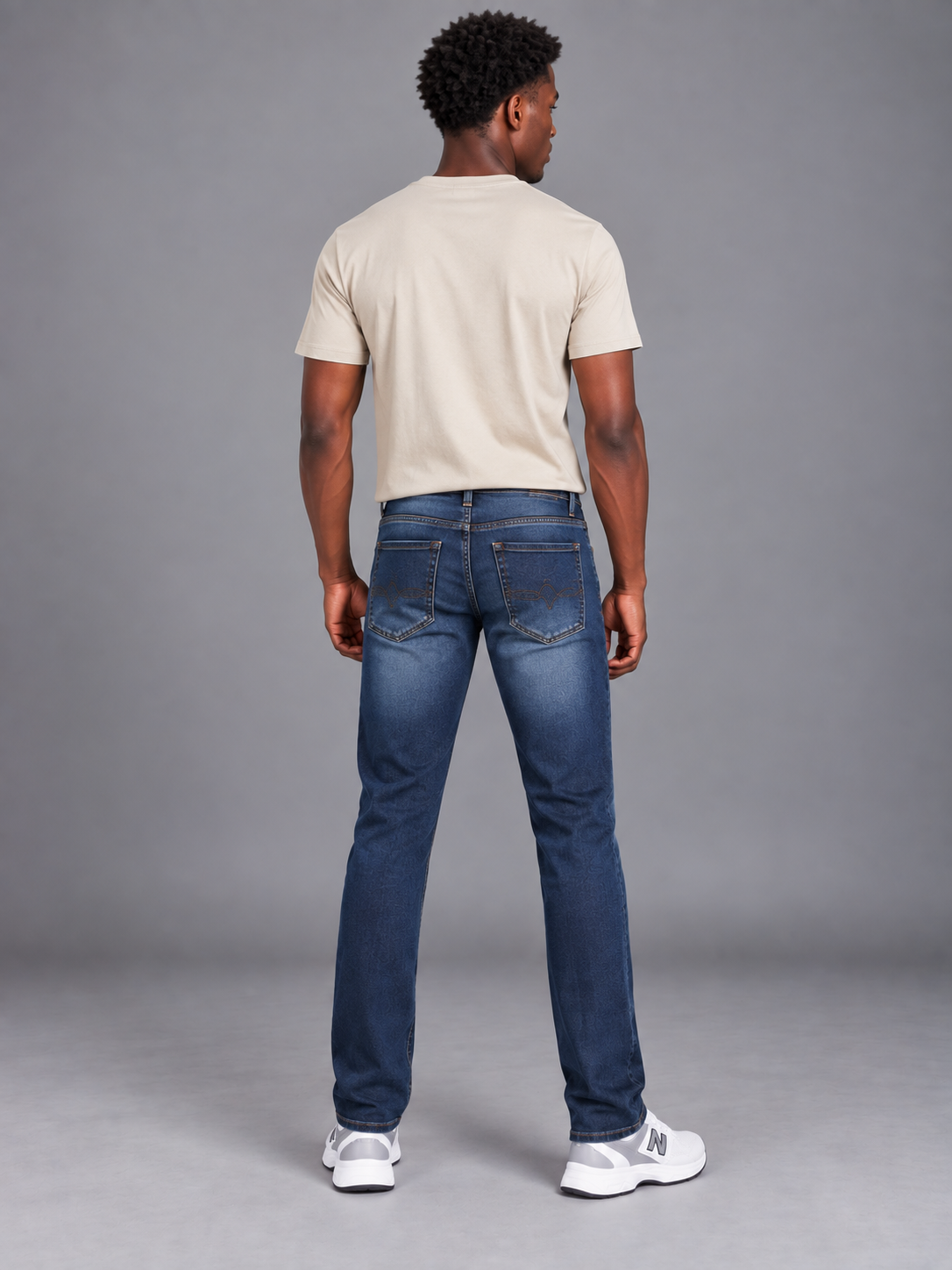Men's Classic Narrow Fit Denim Jeans | Comfortable Everyday Jeans
