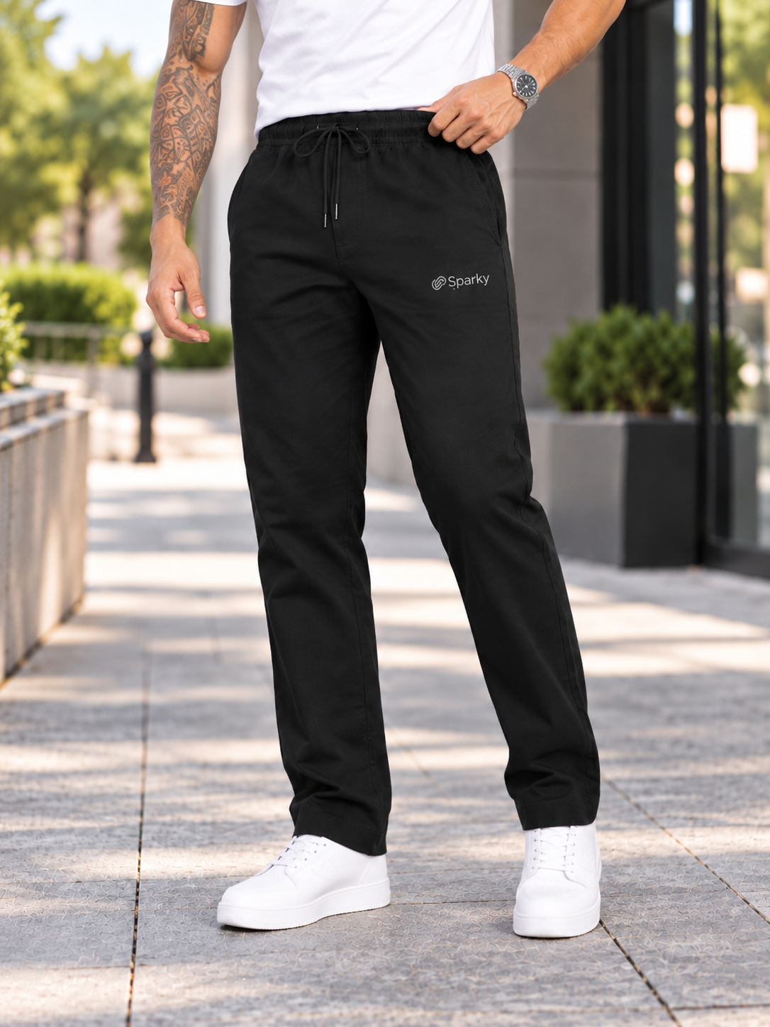 Men’s Premium Solid Casual Lower