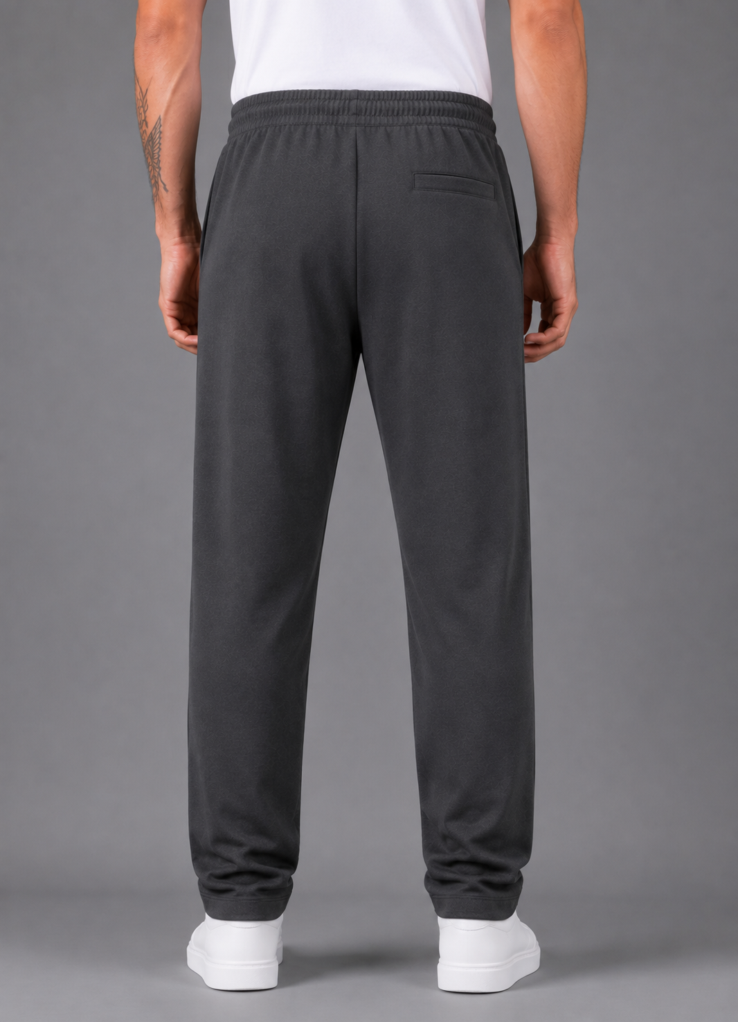 SPARKY Men's Fabric Solid Lower | Premium Track Pants Dark Grey