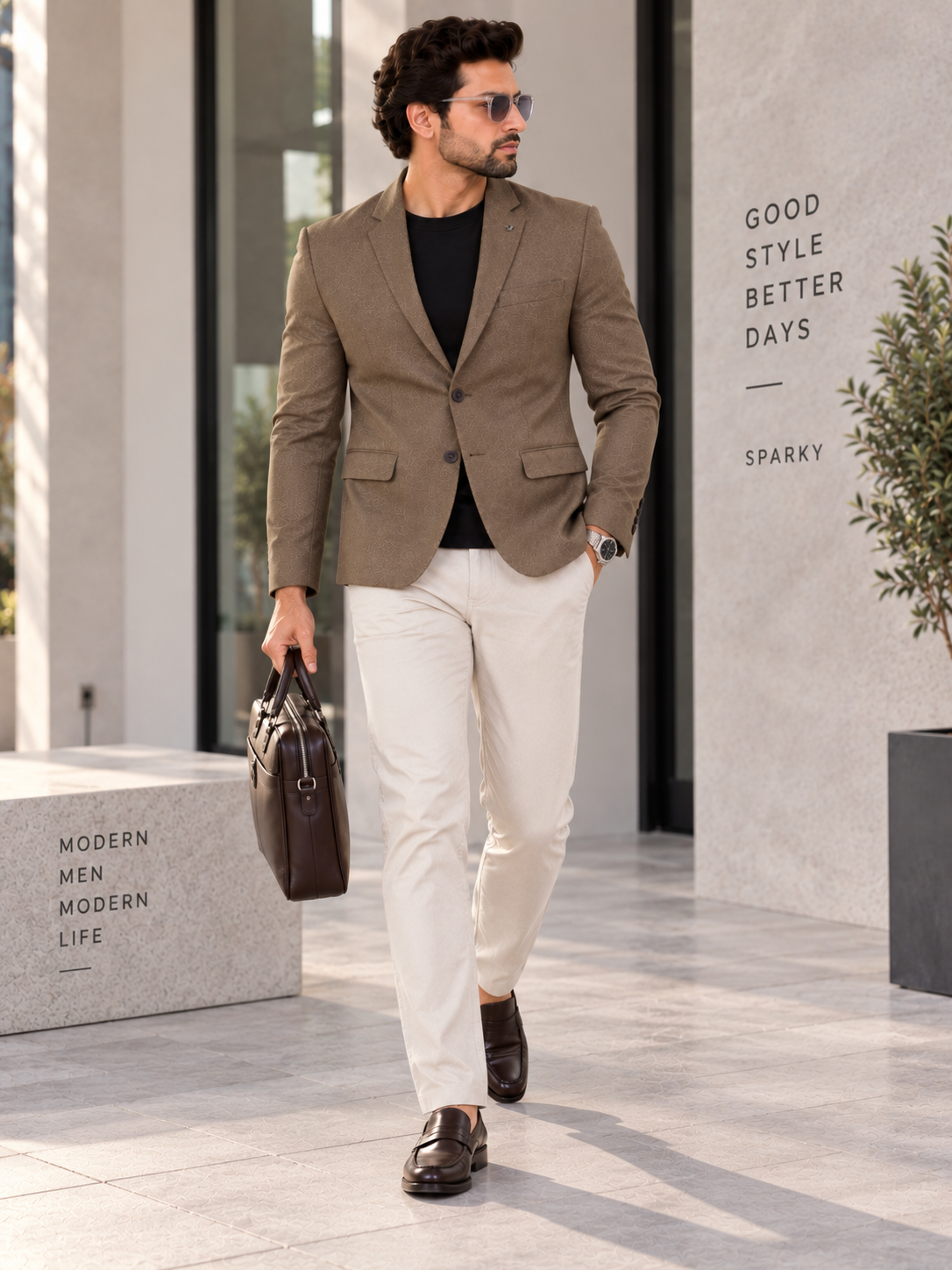 Men’s Premium Stylish Blazer Classic Single-Breasted Blazer