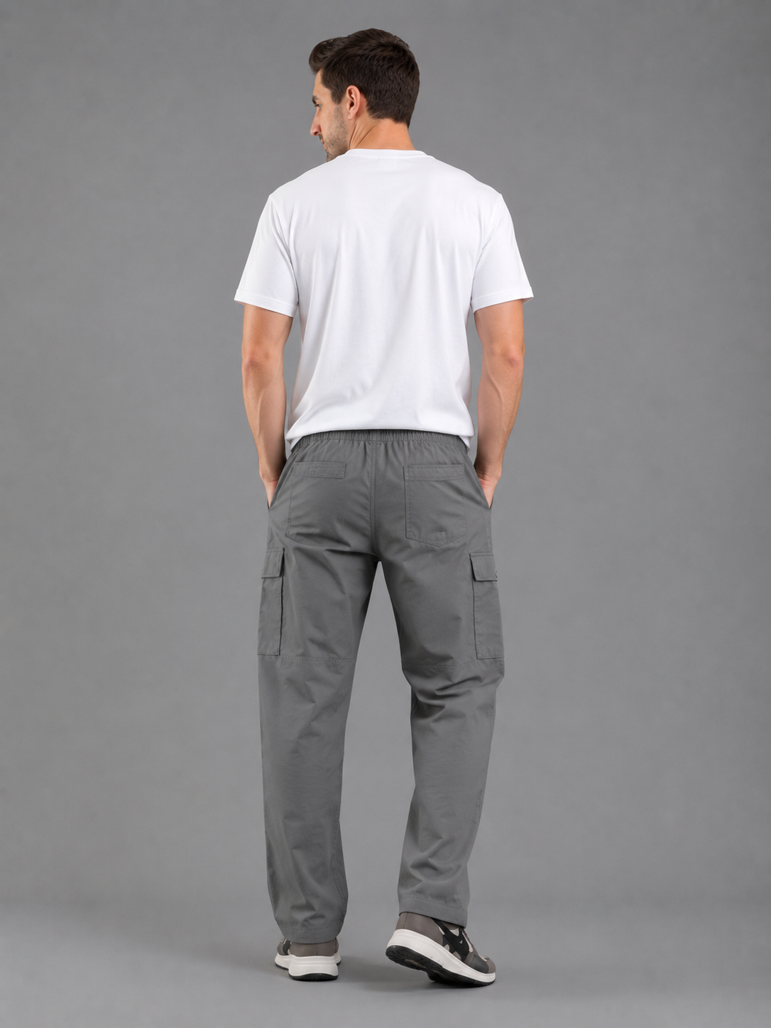 Men Jogger Cotton Lower with Pockets