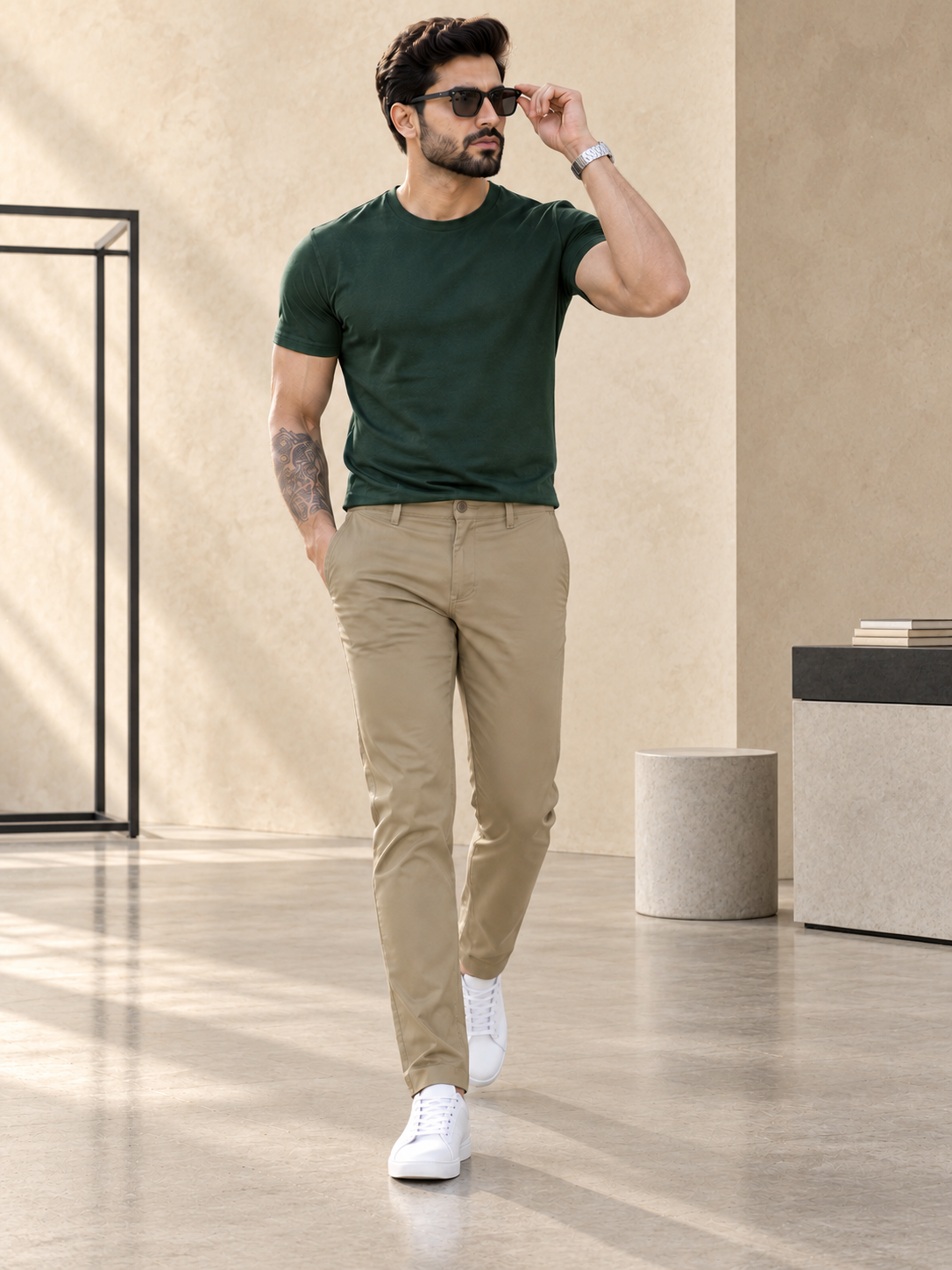 Men’s Premium Slim Fit Casual Trousers