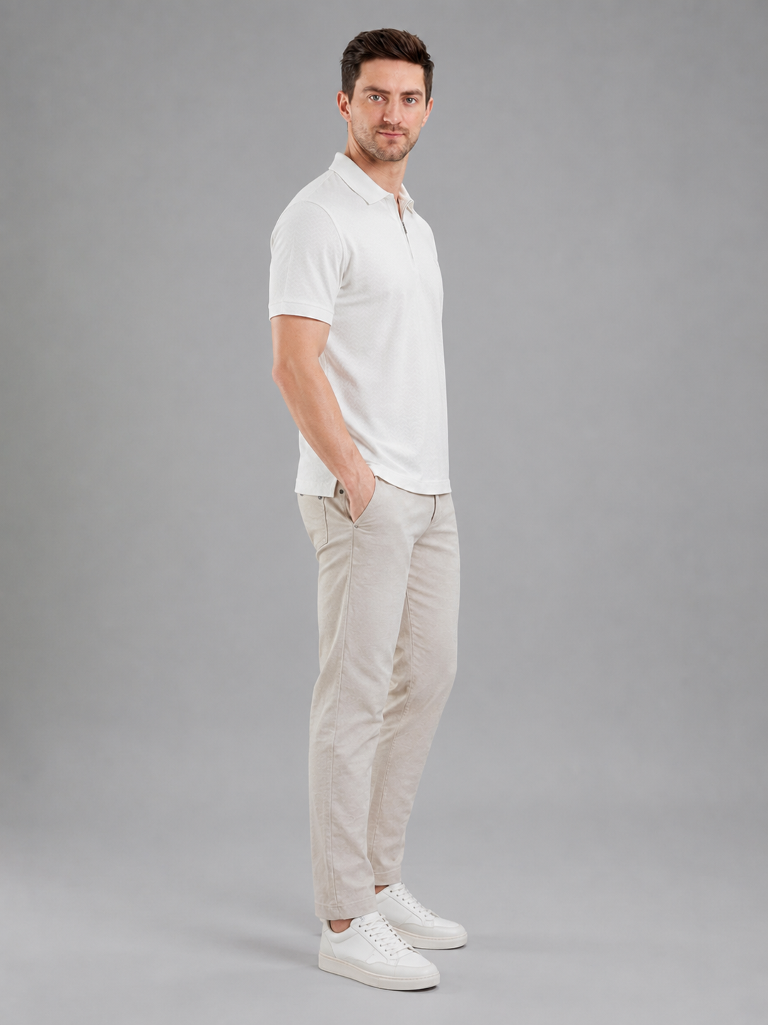 Men Premium Solid Polo T-Shirt