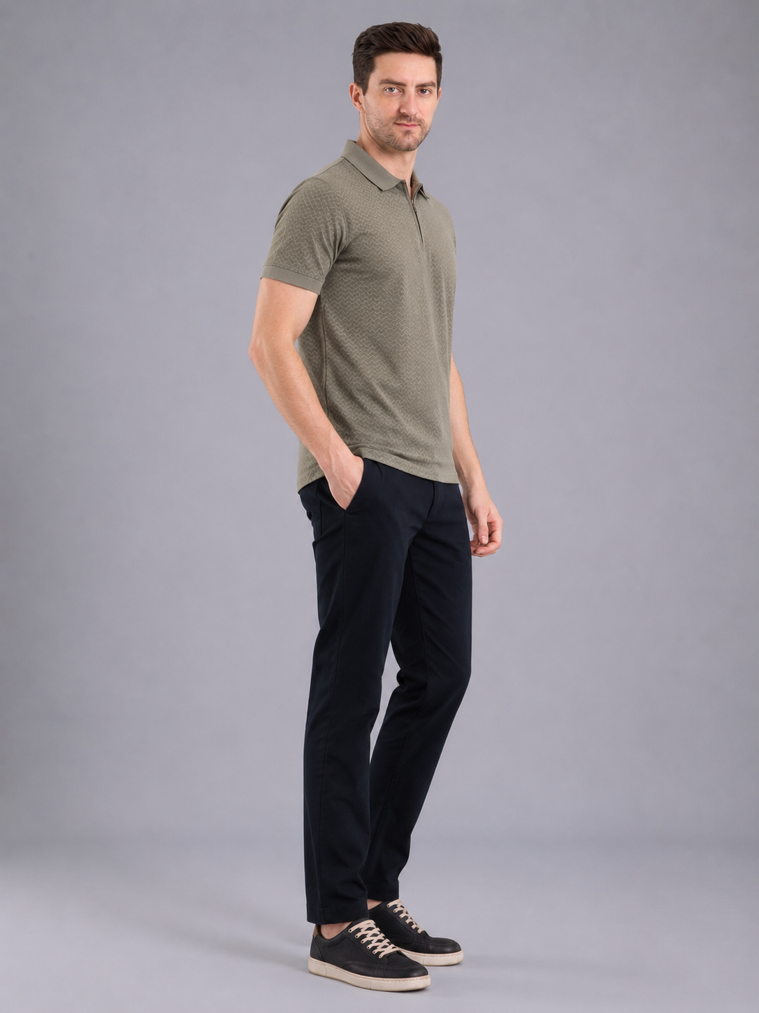 Men Premium Solid Polo T-Shirt