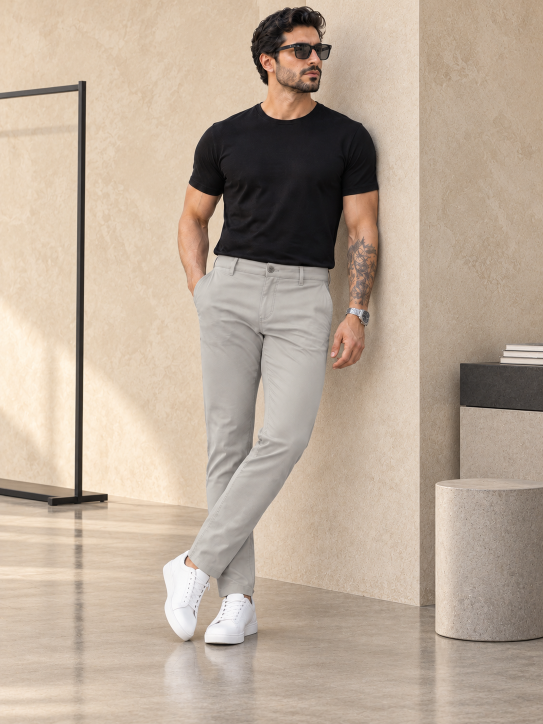 Men’s Premium Slim Fit Casual Trousers