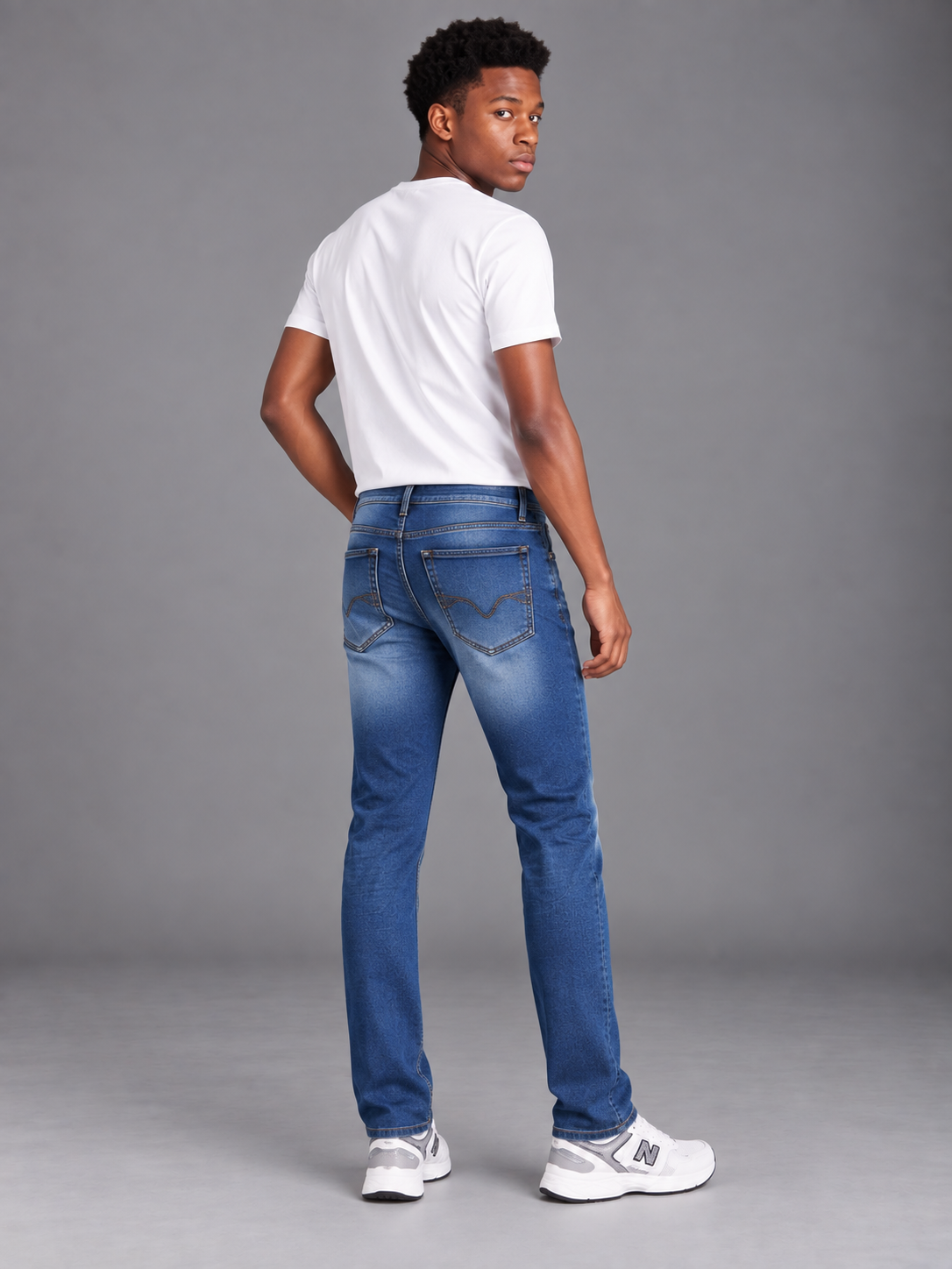 Men's Premium Narrow Fit Denim Jeans