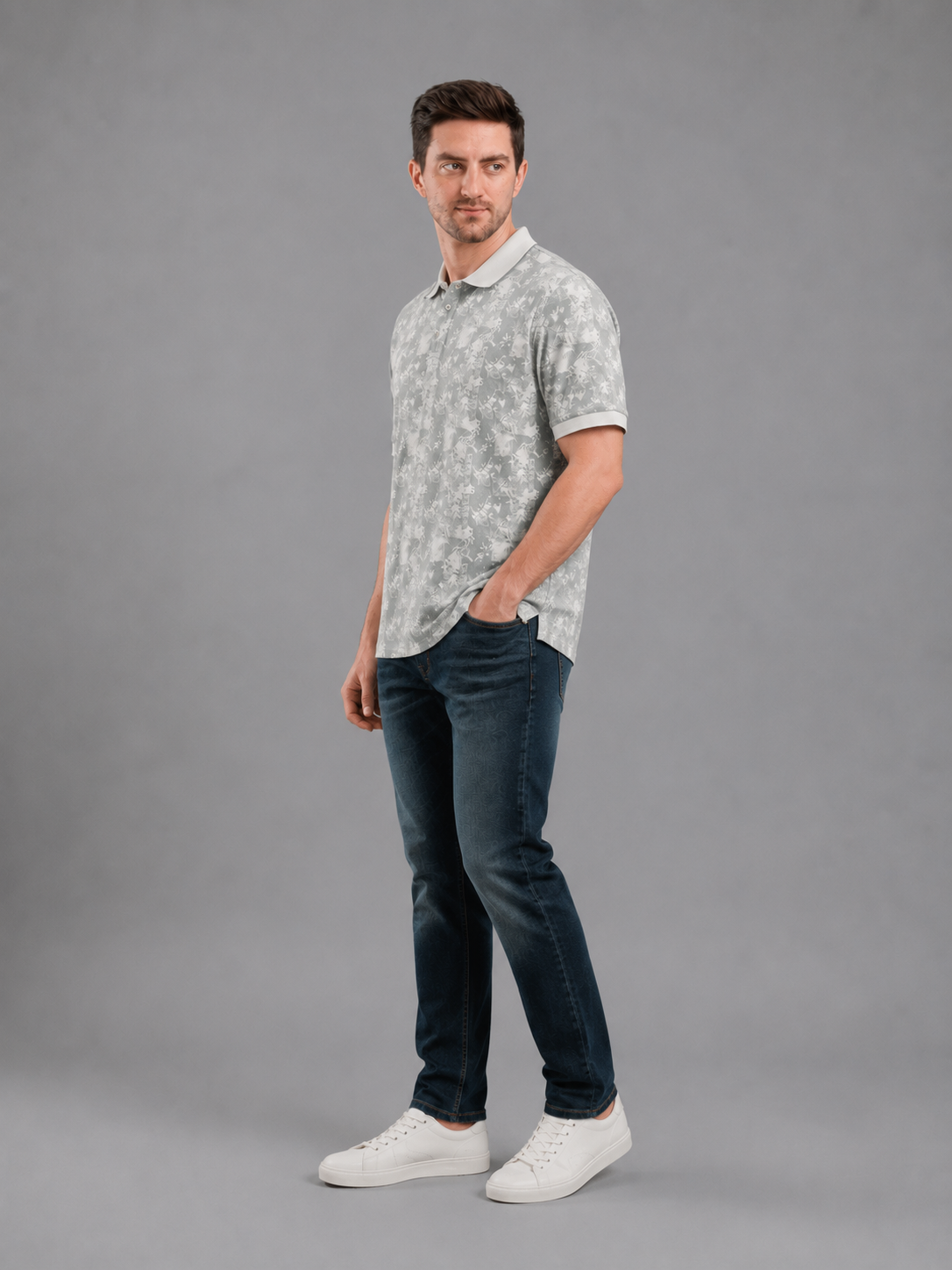 Men Solid Polo T-Shirt | Regular Fit | Cotton Blend | Half Sleeve Casual Wear