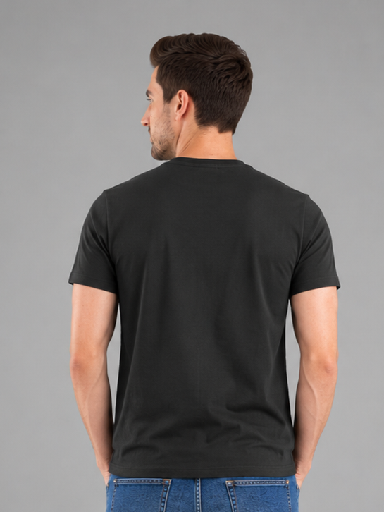 Men’s Classic Round Neck T-Shirt | Breathable & Comfortable Fit