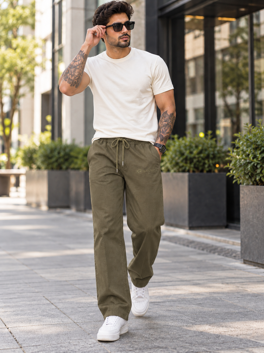 Men’s Premium Solid Casual Lower